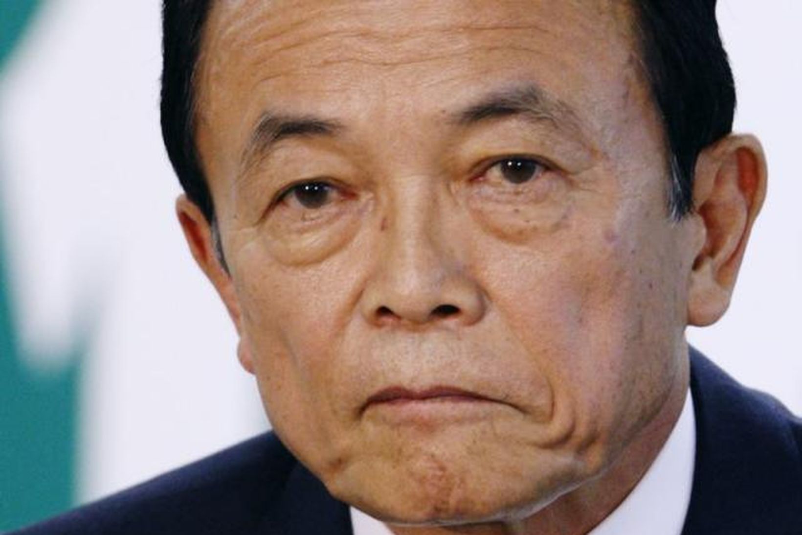 Taro Aso, forsætisráðherra Japans og formaður Frjálslynda lýðræðisflokksins.