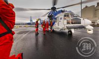 Flugmóðurskip HMS Prince of Wales kémur til RVK 