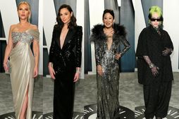 Scarlett Johansson, Gal Gadot, Sandra Oh og Billie Eilish skiptu allar um kjóla fyrir partýið …