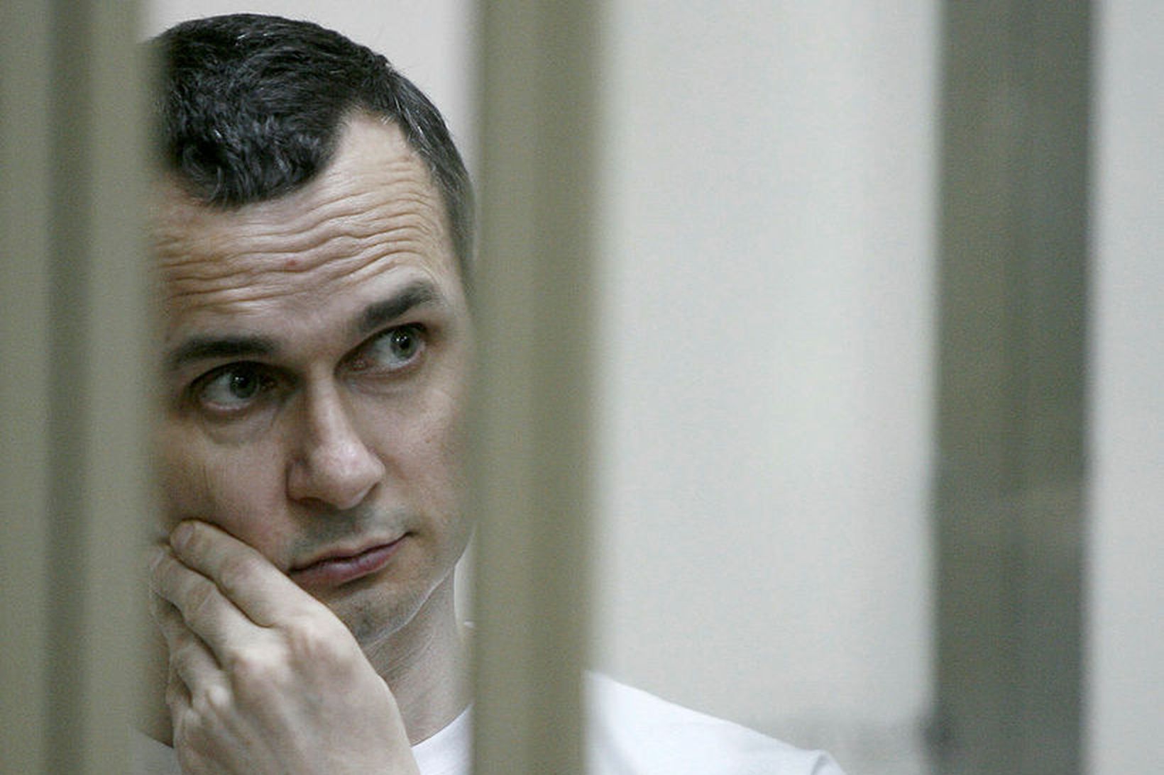 Úkraínski kvikmyndagerðarmaðurinn Oleg Sentsov var á meðal þeirra fanga sem …