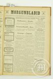 12. nóvember 1913: Erlendar símfregnir tróna efst.