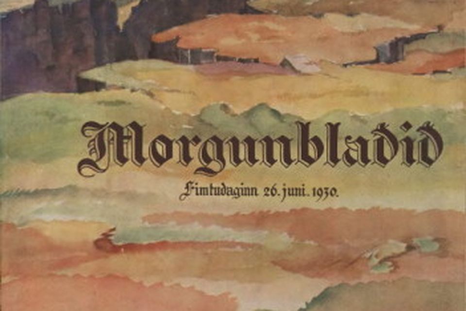 Forsíður Morgunblaðsins