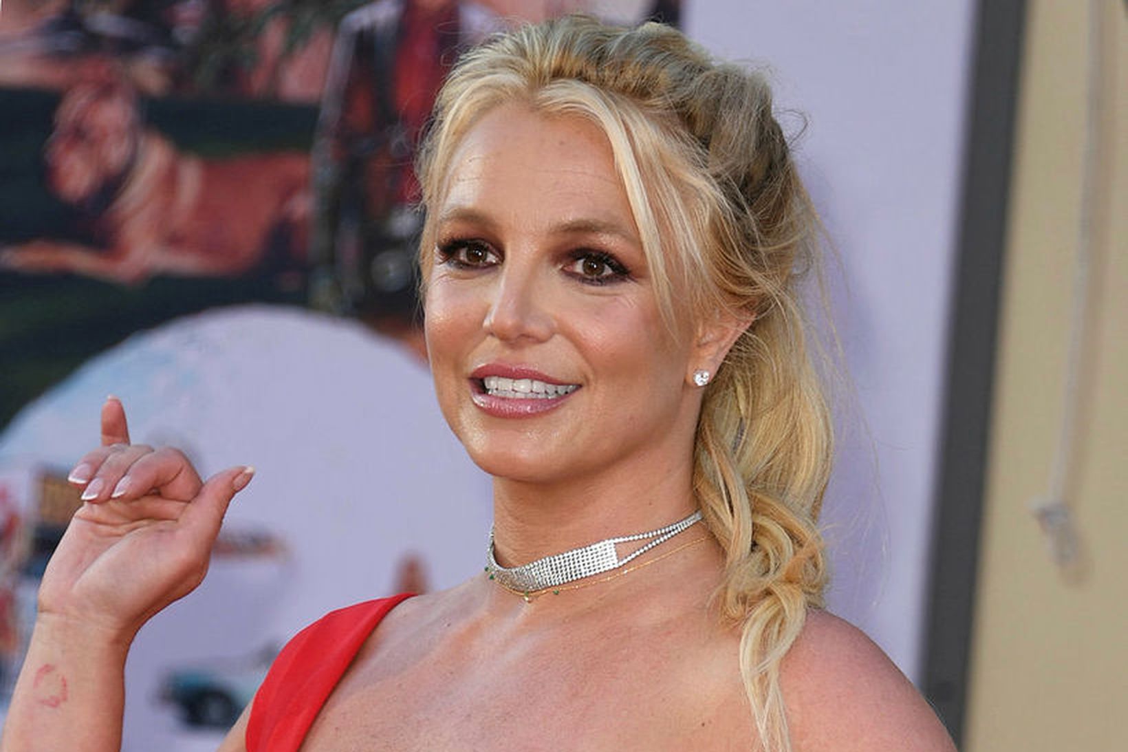 Britney Spears kveikti óvart í ræktinni heima hjá sér.
