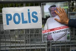 Jamal Khashoggi var myrtur á ræðismannaskrifstofu Sádi-Arabíu í Tyrklandi í október.