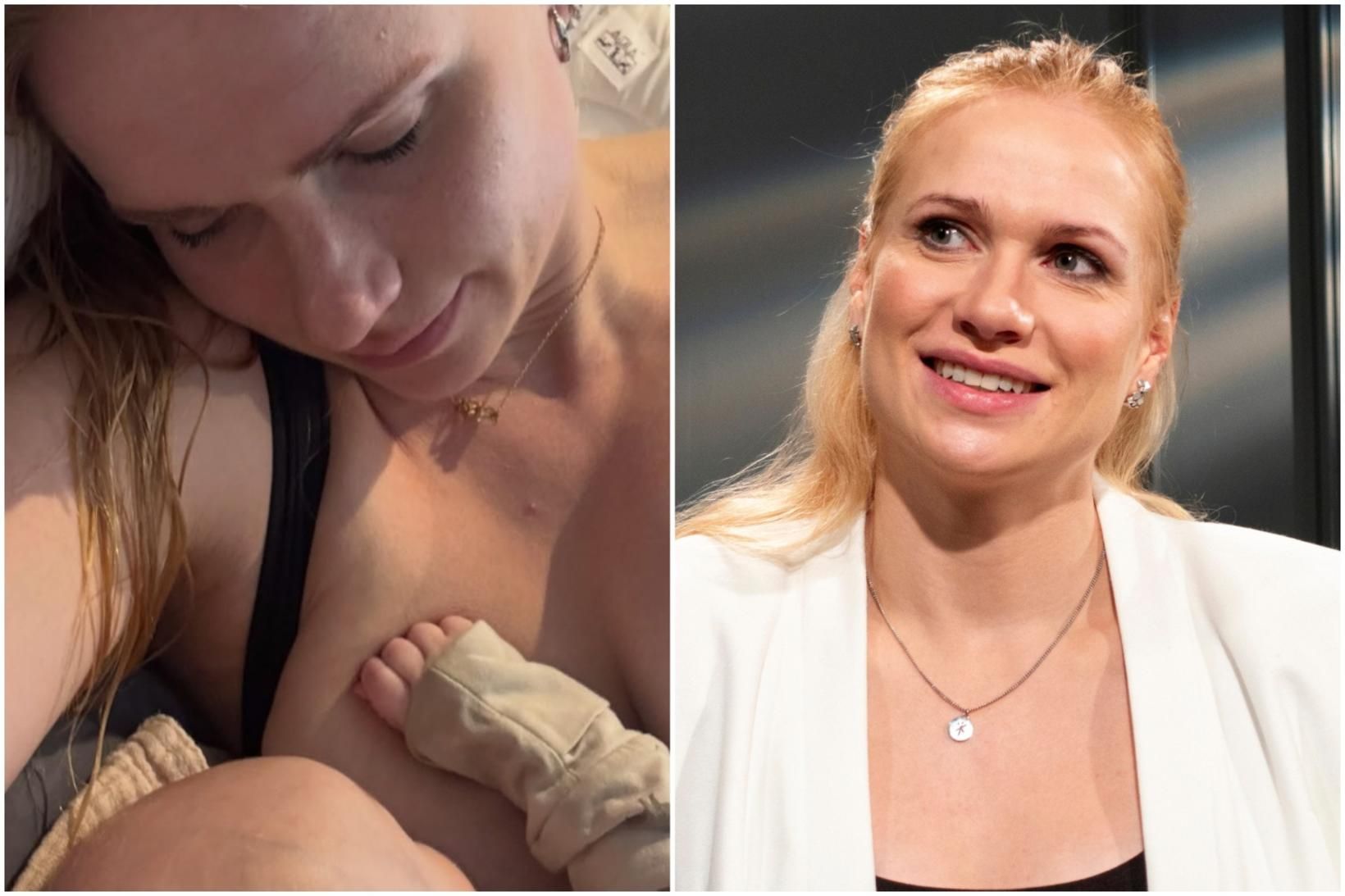 Annie Mist opnar sig um brjóstagjöfina
