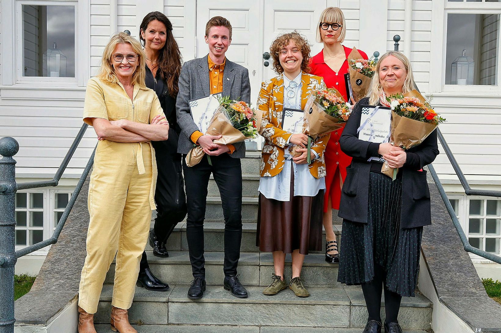 Heiða Björg Hilmisdóttir borgarstjóri, Sigrún Margrét Guðmundsdóttir formaður dómnefndar, og …
