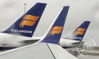 Vélar Icelandair á Keflavíkurflugvelli