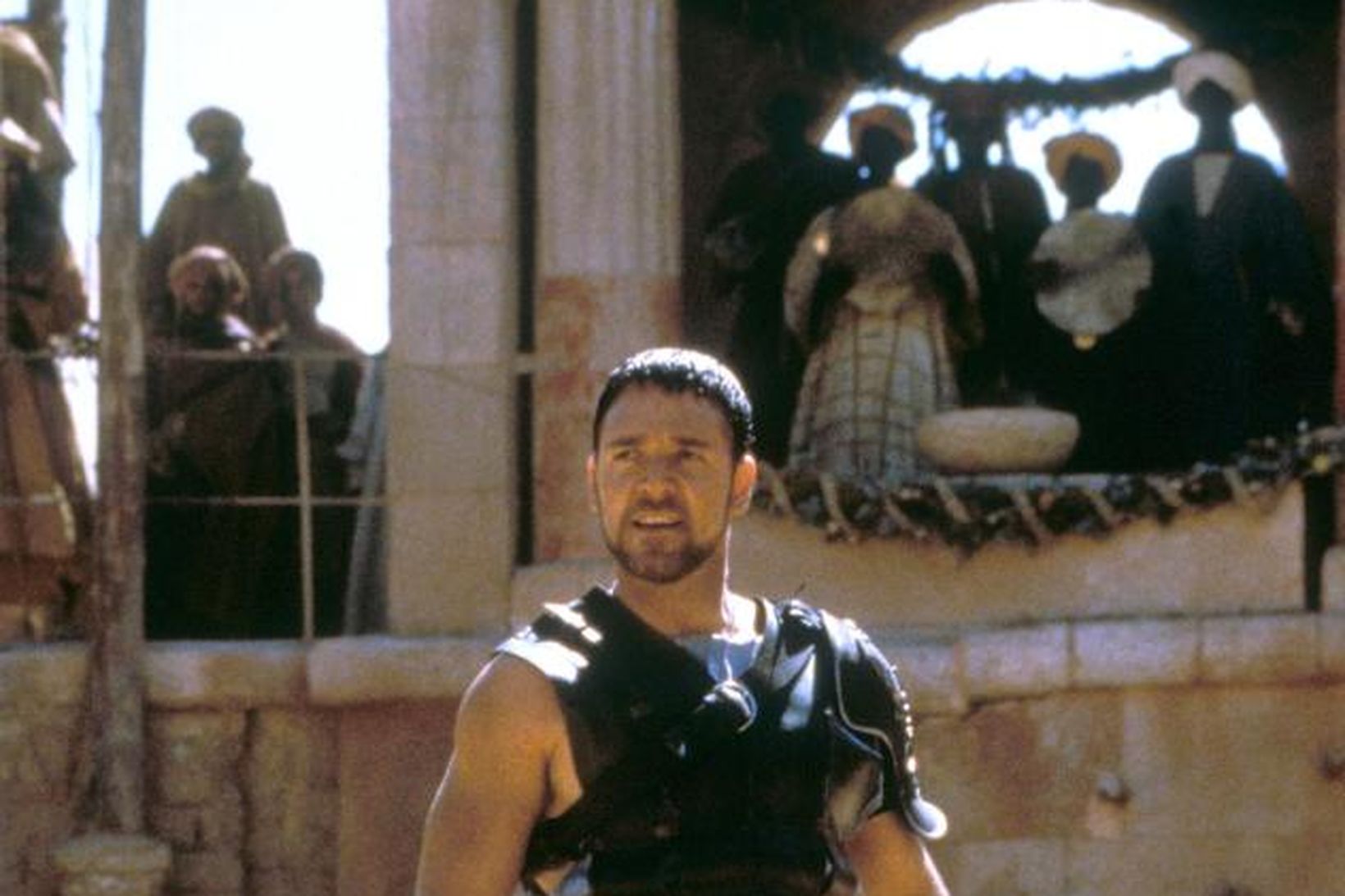 Russell Crowe í stórmyndinni Gladiator frá árinu 2000. Eflaust vonast …