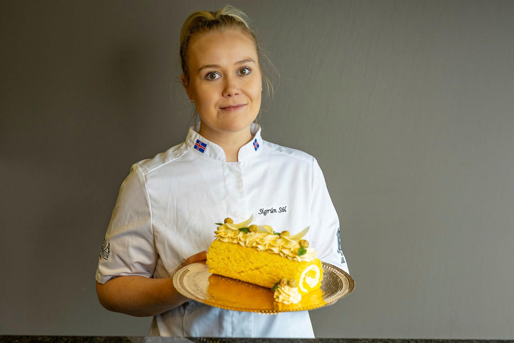 Sigrún Sól Vigfússdóttir bakari og konditori er nýkomin heim frá …