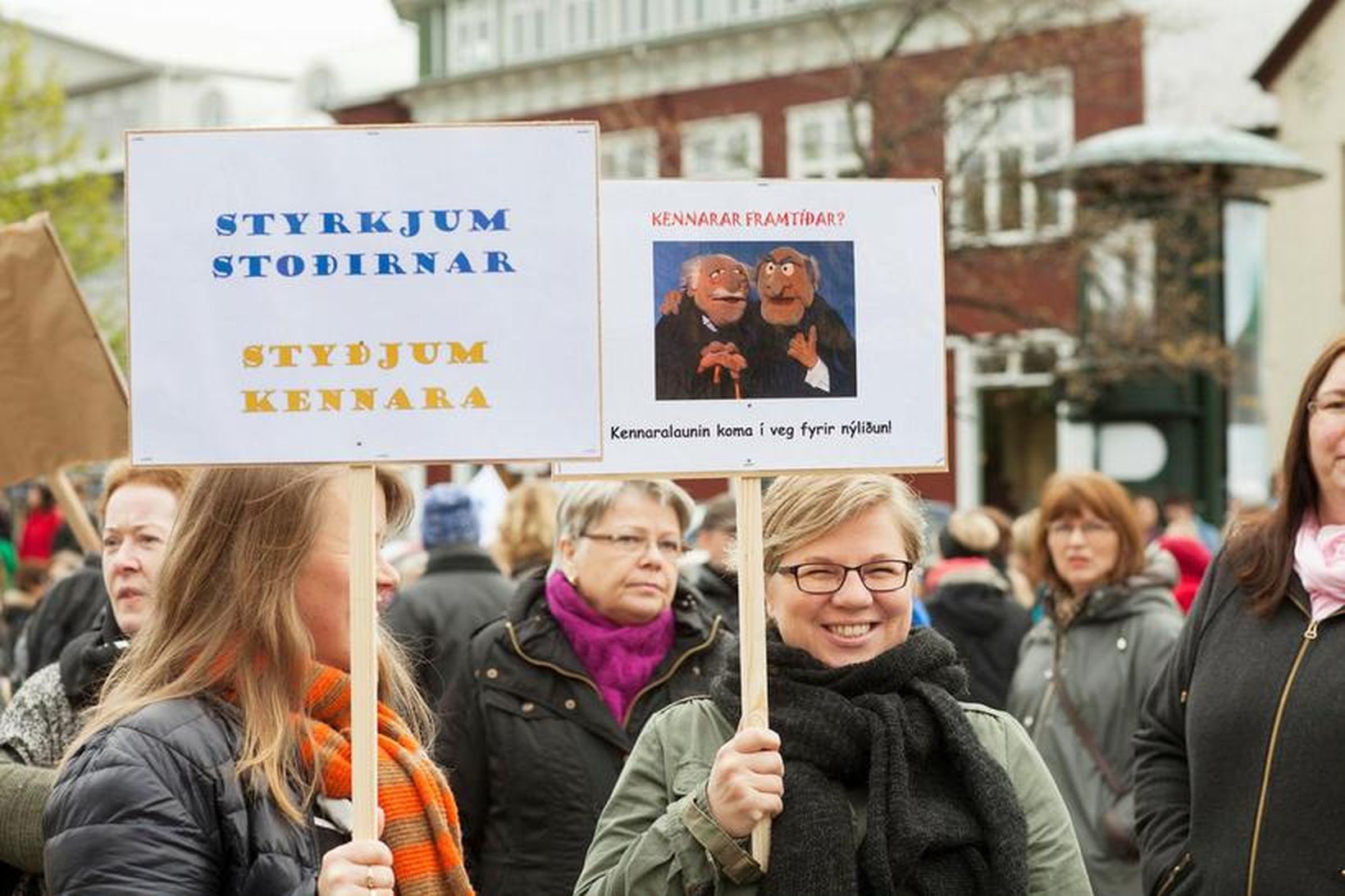 Baráttuhugur í grunnskólakennurum.