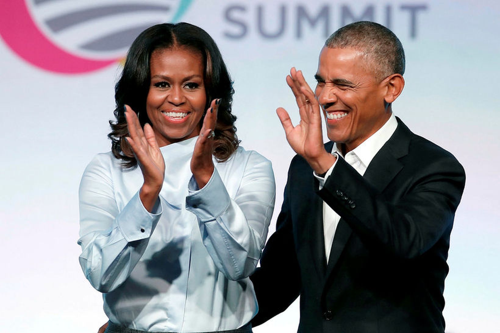 Michelle og Barack Obama áttu erfitt með að eignast börn.