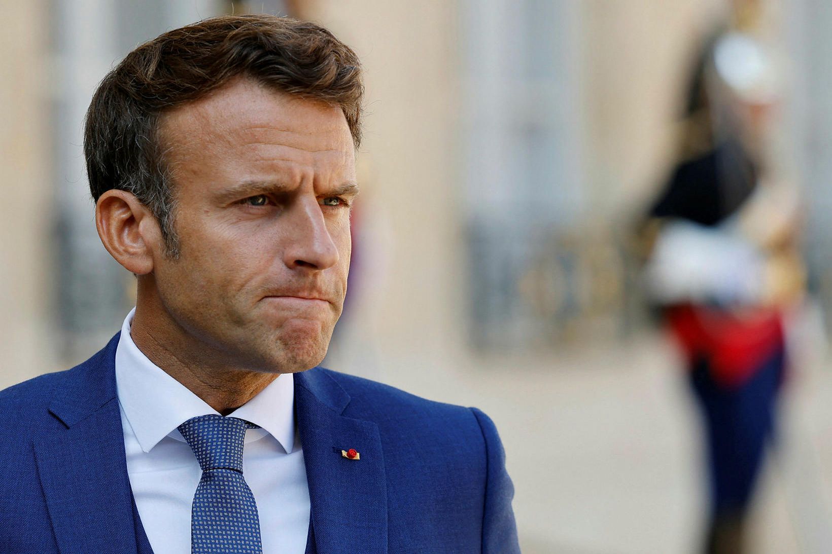 Emmanuel Macron Frakklandsforseti.