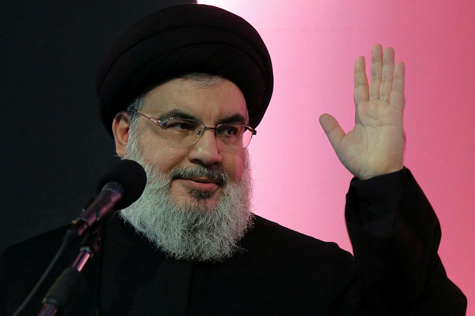 Hassan Nasrallah var 64 ára gamall.