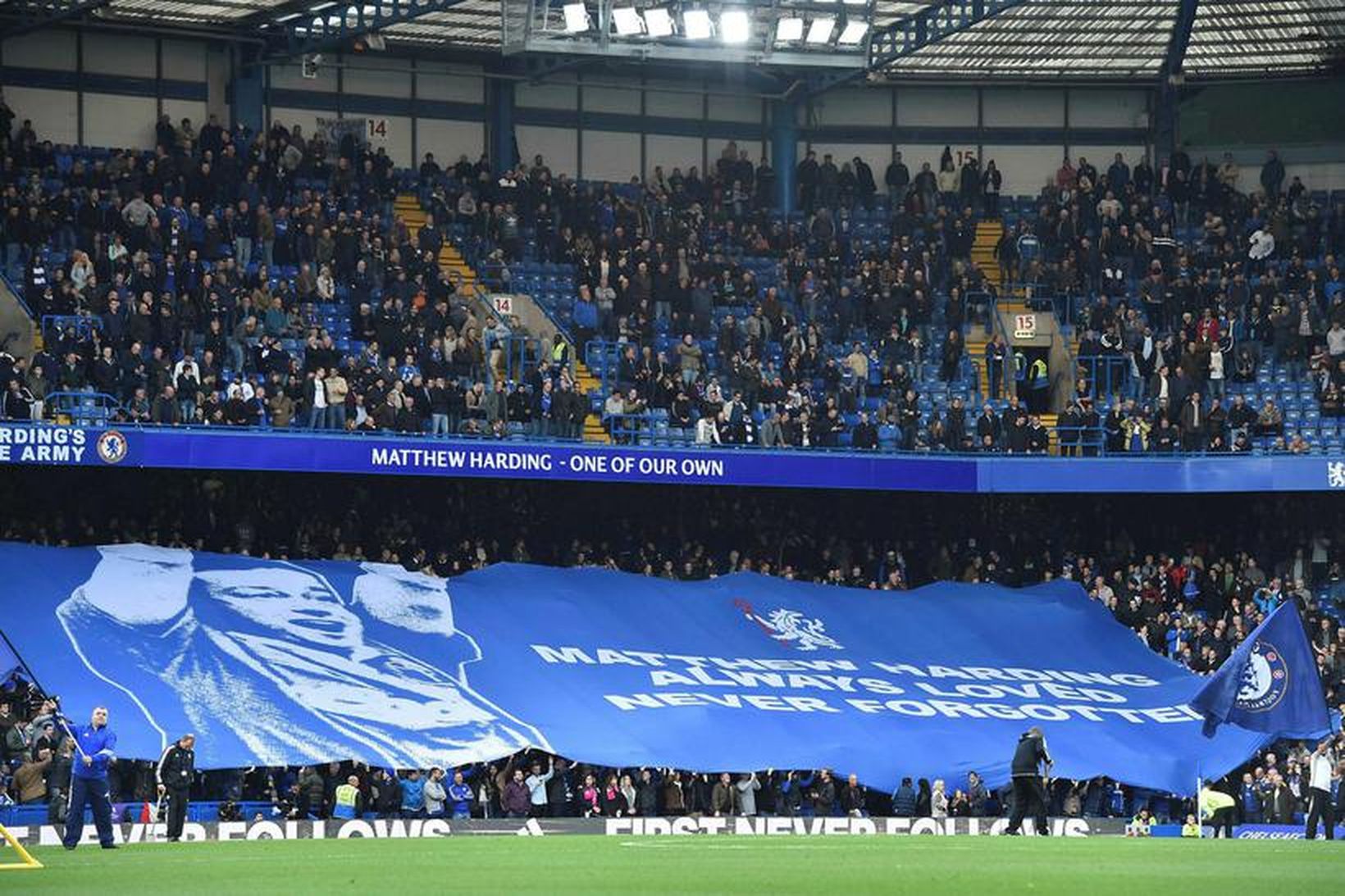 Frá Stamford Bridge, heimavelli Chelsea.