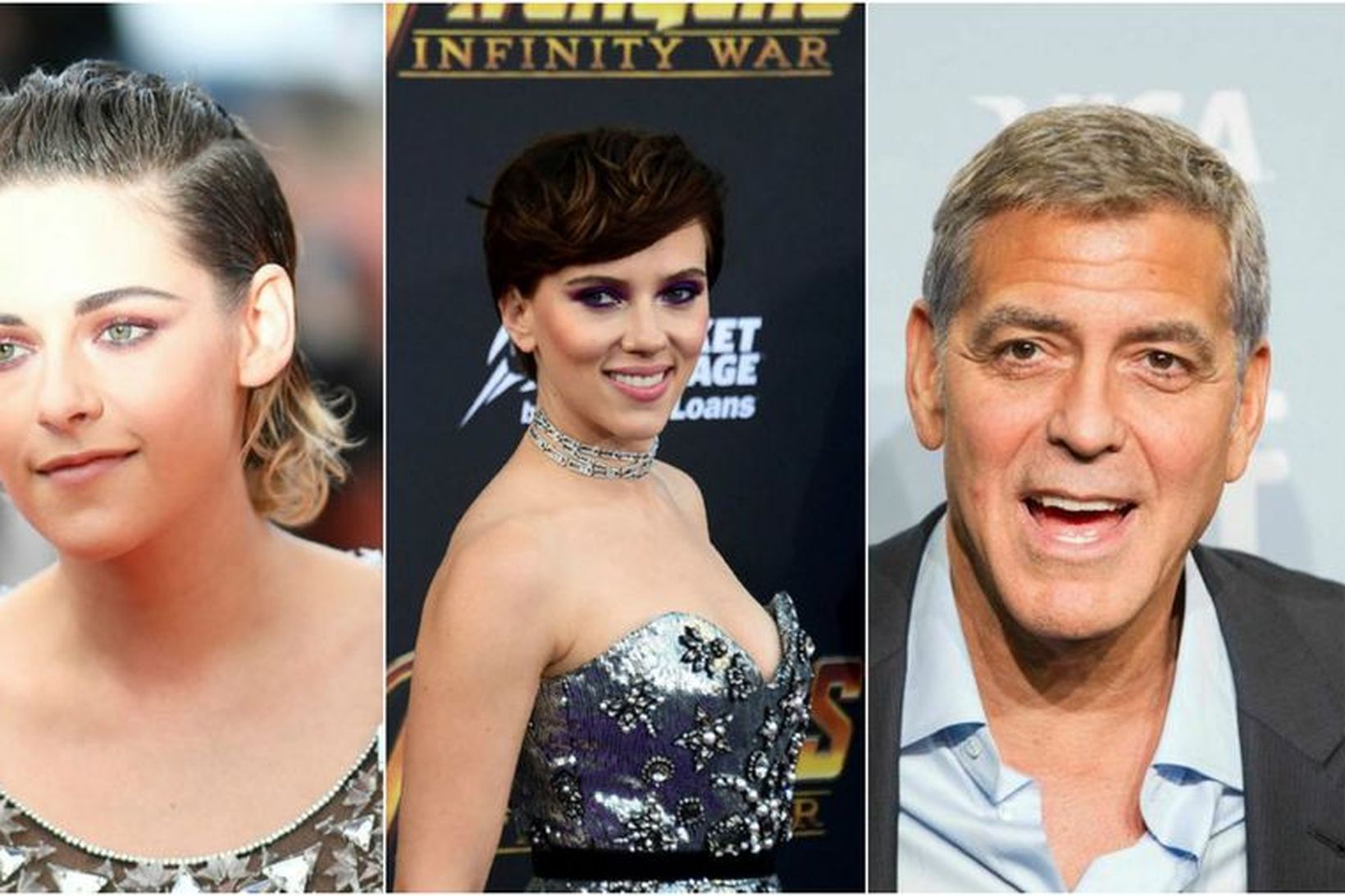 Kristen Stewart, Scarlett Johansson og George Clooney eru ekki hrifin …