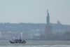Þyrla fórst í New York