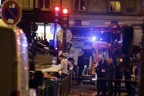 Some 130 were killed in separate terrorist attacks in Paris on Friday night.