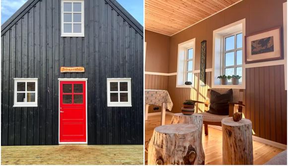 Krúttlegasta húsið á Flúðum til leigu