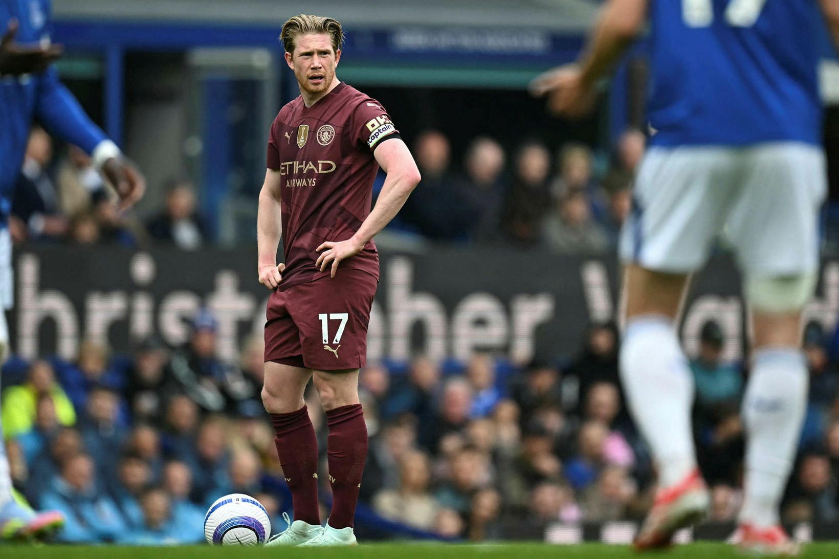 Kevin De Bruyne fær ekki nýjan samning hjá Manchester City.