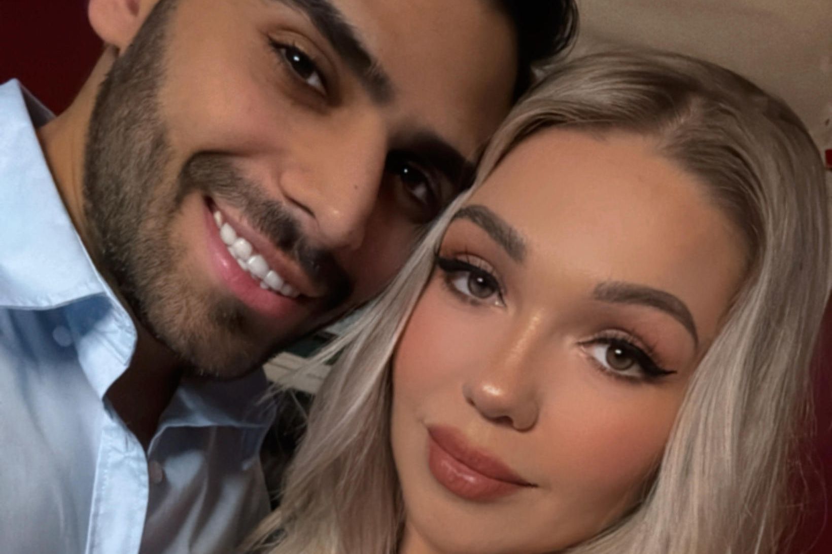 Hjónin Ali Abbas Sulieman og Anna Mist Guðmundsdóttir.