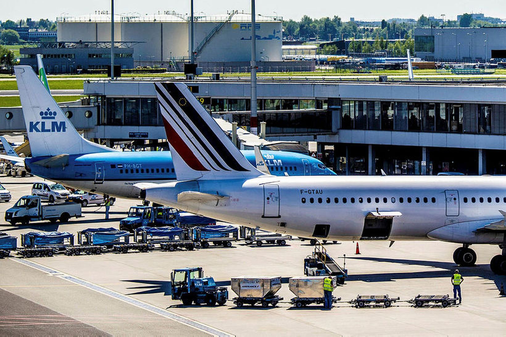 Air France og KLM.