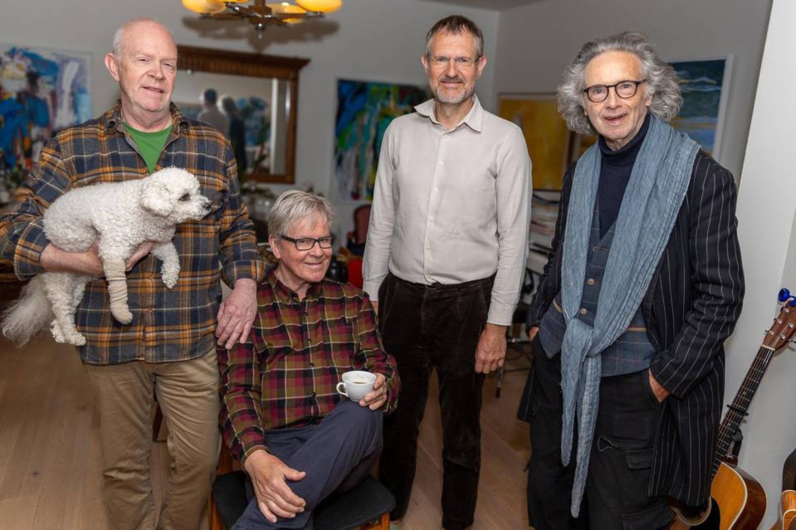 Voces Thules: Eggert Pálsson, Einar Jóhannesson, Sigurður Halldórsson og Sverrir …
