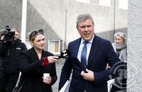 Ríkisstjórnarfundur og Blaðamannafundur