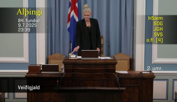 Sleit þingi í óþökk forseta