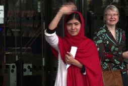 Malala fékk fréttirnar í skólanum