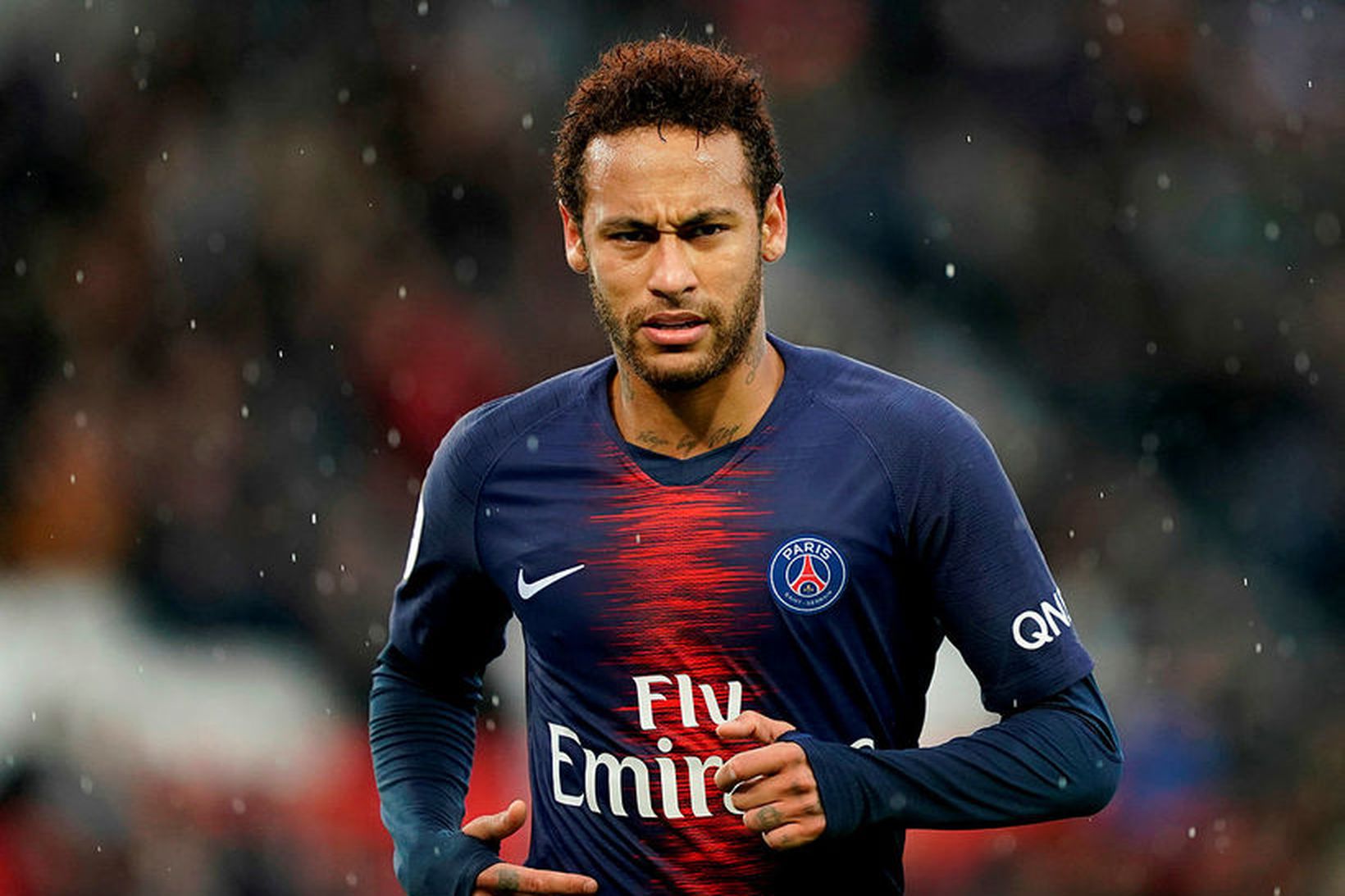 Neymar í leik með Paris SG.