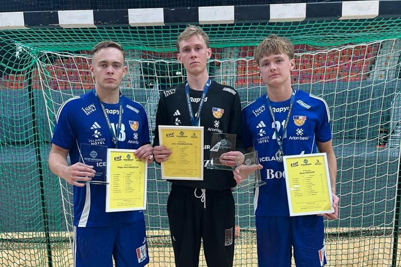 Bessi Teitsson, Jens Sigurðarson og Dagur Árni Heimisson.