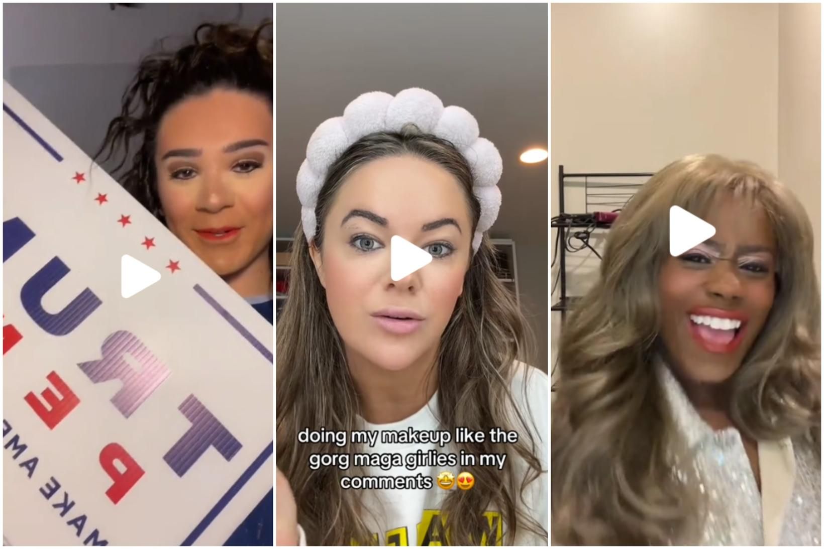 „Republican Makeup“ er nýtt förðunartrend sem hefur breiðst út á …