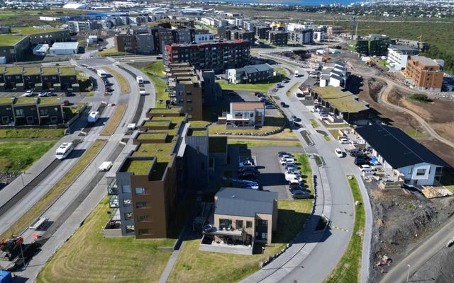 One of the areas where ÞG Verk is building is in Urriðaholt in Garðabær.