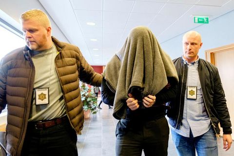 Thomas Olsen at the Reykjanes district court last year. He was sentenced to 19 years in prison.