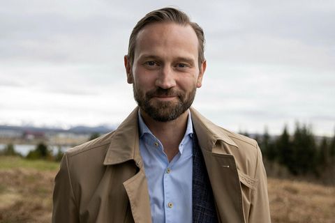 Einar Þorsteinsson, the Mayor of Reykjavík.