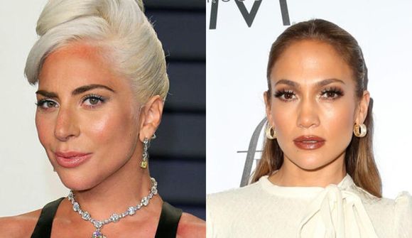 Lady Gaga og J-Lo á innsetningarathöfn Bidens