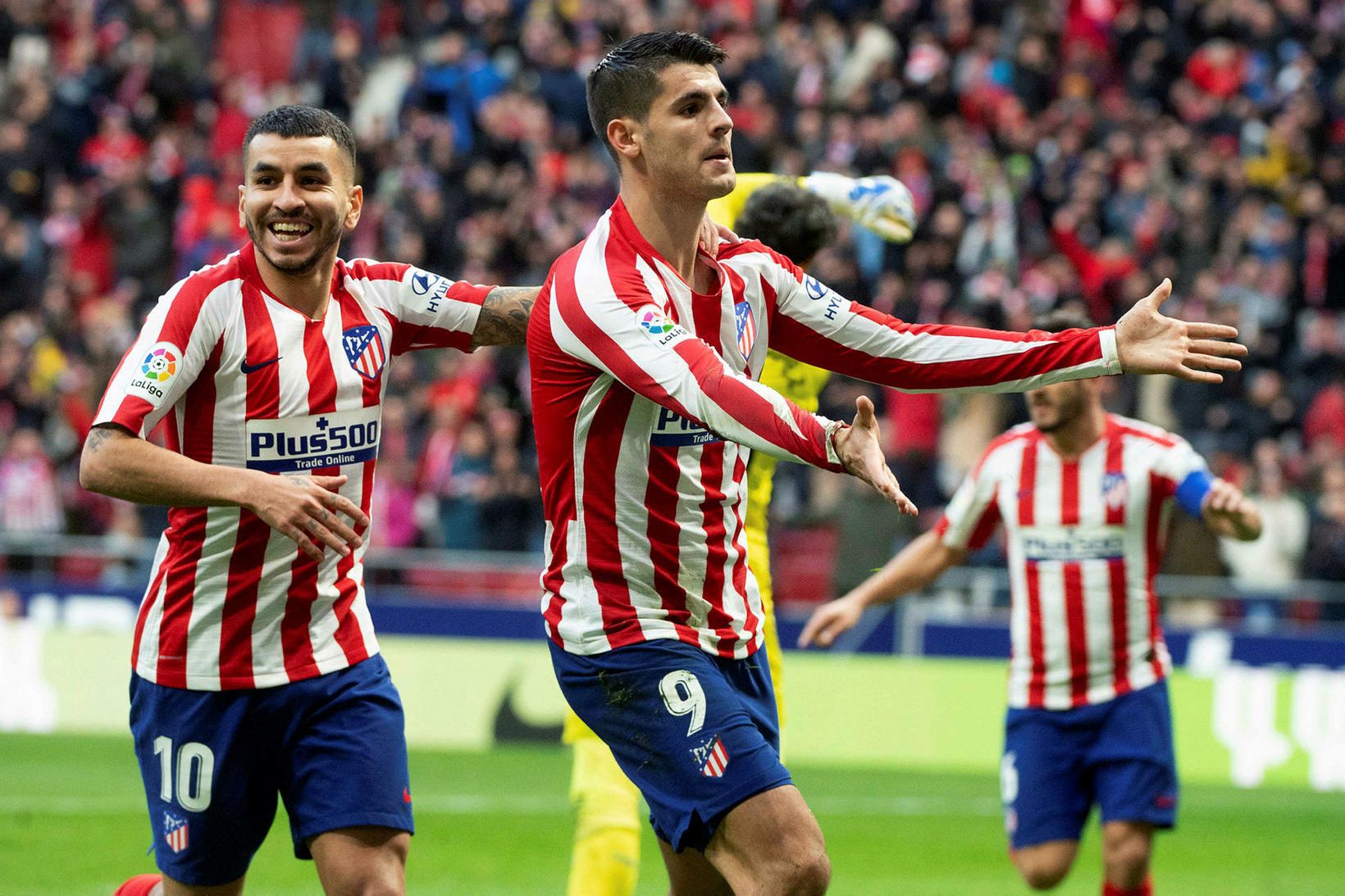 Álvaro Morata og félagar í Atlético Madrid komast í 16-liða …