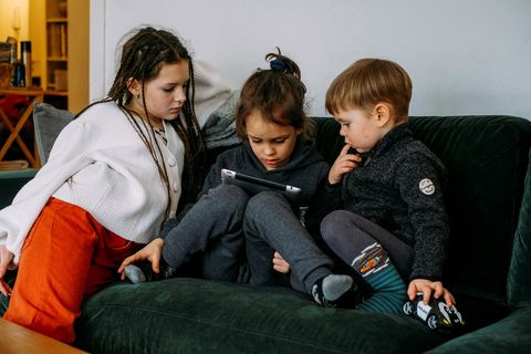 Ukrainian children in Iceland.