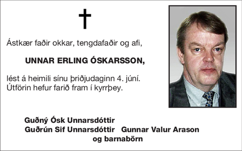 Unnar Erling Óskarsson,