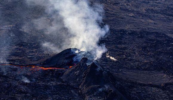 Síðustu myndirnar af eldgosinu