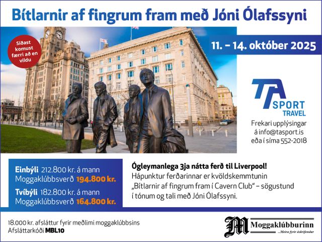 Ta Sport - Bítlarnir af fingrum fram október