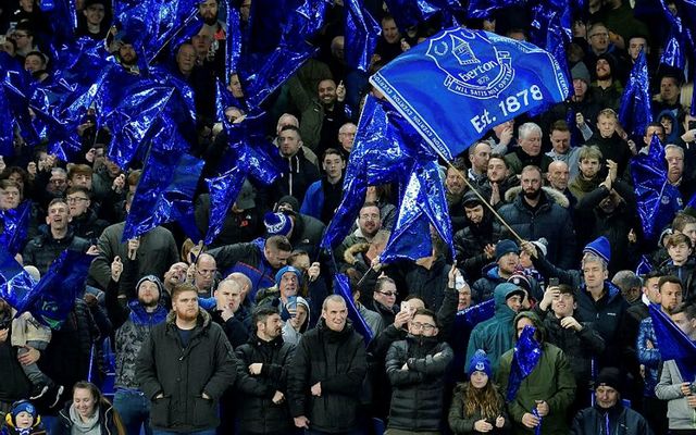 Stuðningsmenn Everton
