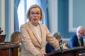 Alþingi Guðrún Hafsteinsdóttir formaður Sjálfstæðisflokksins í ræðustól.