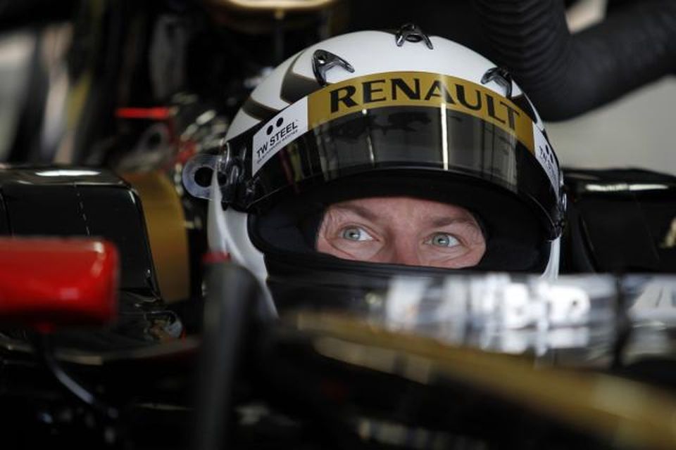 Räikkönen hefði ekki getað beðið um betri byrjun.