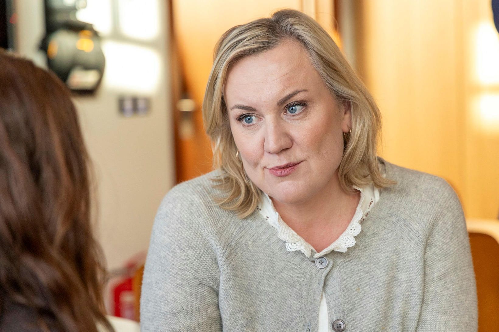 Mælti fyrir brottfararstöð á þingi