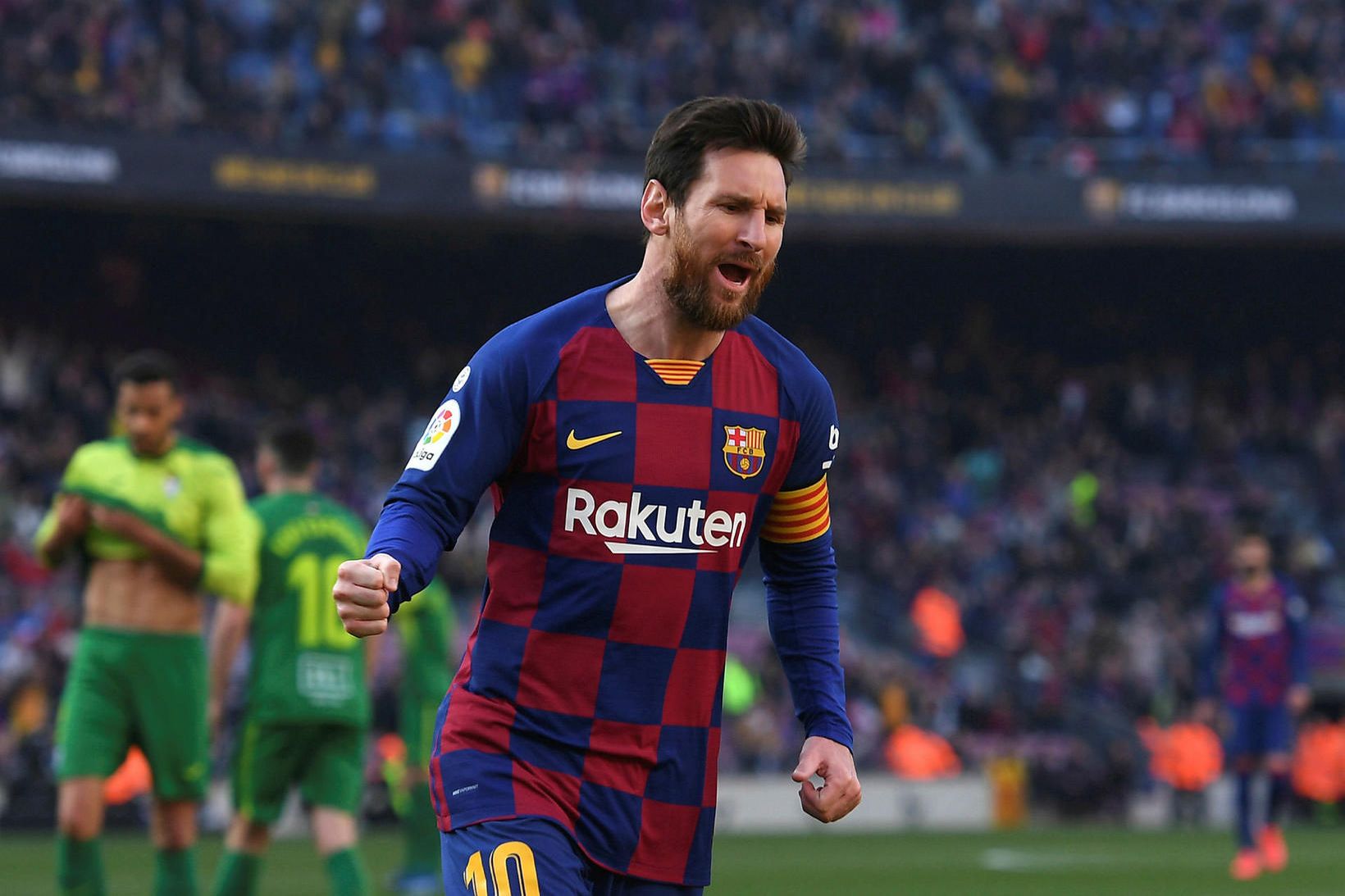 Lionel Messi var óstöðvandi í dag.