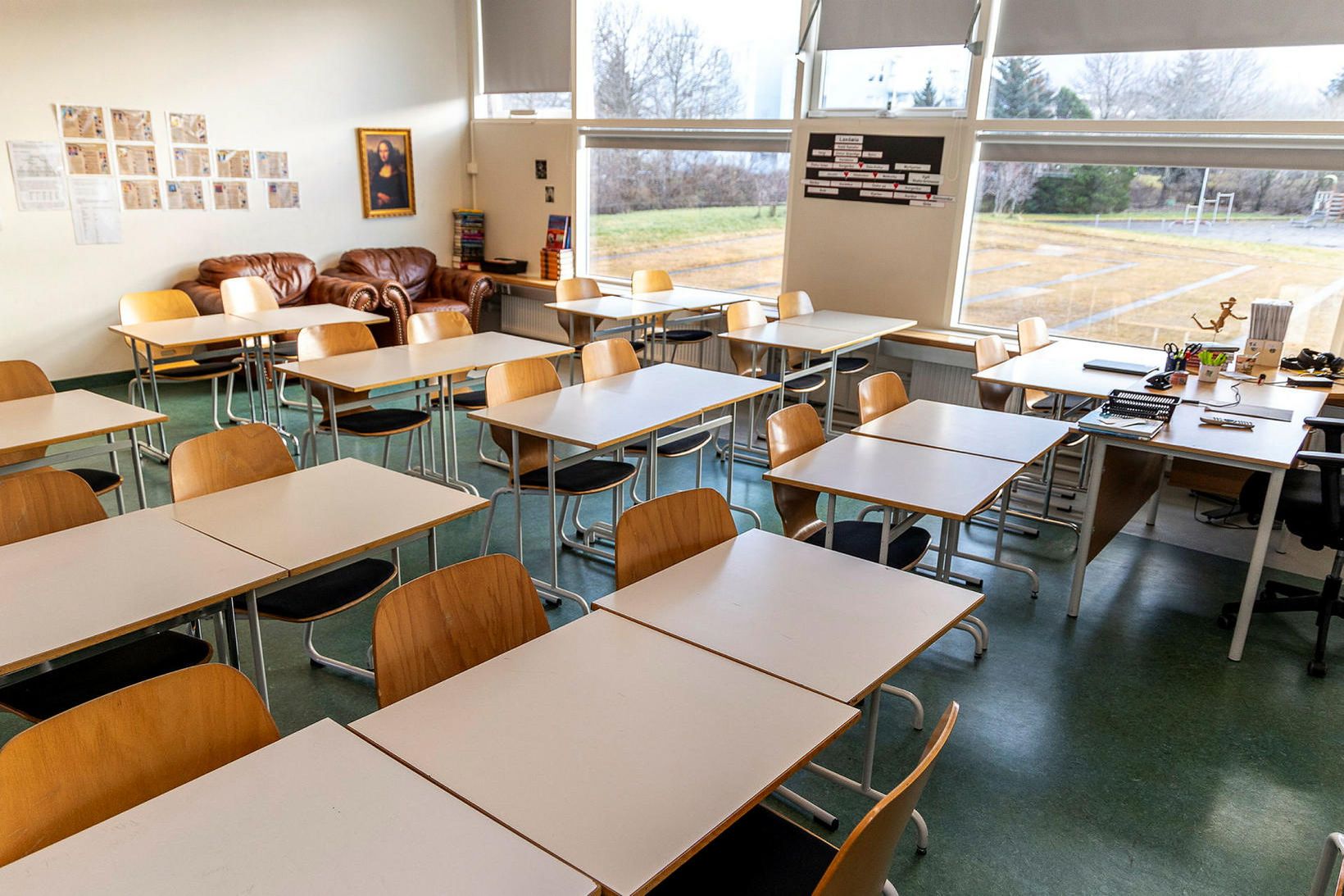 Samræmdu prófin verða haldin í vor í Kópavogi.