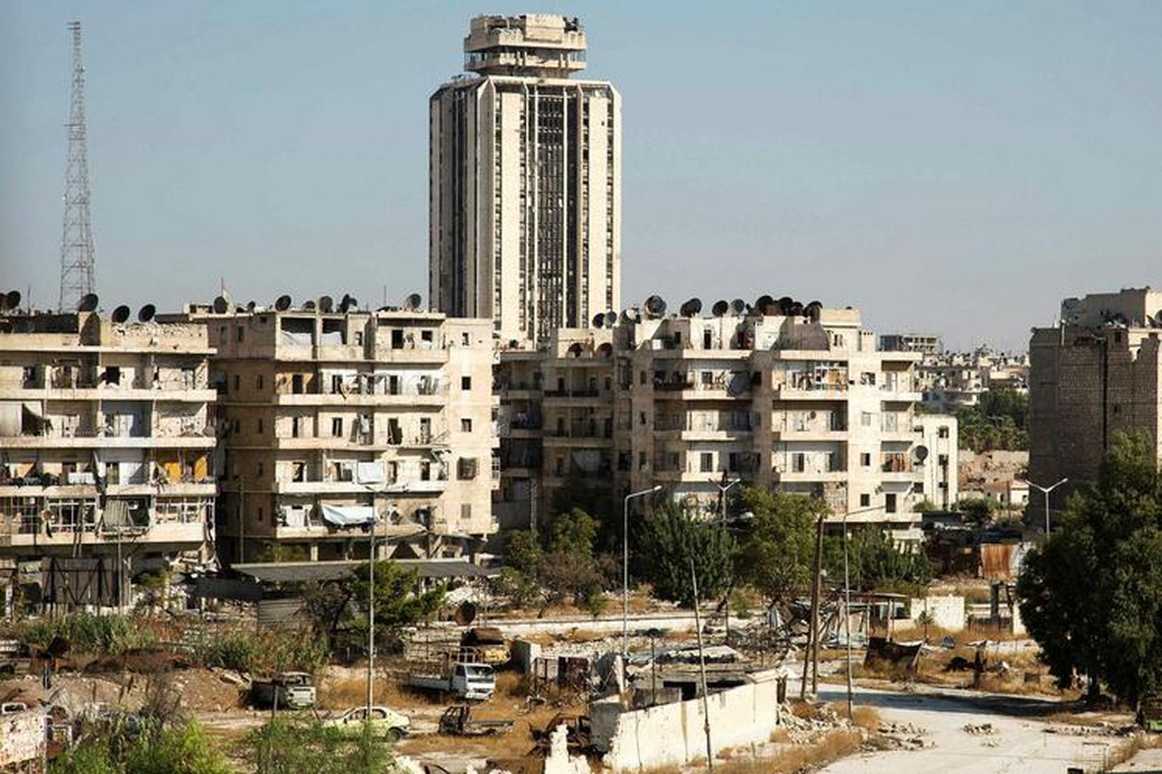Aleppo í Sýrlandi.