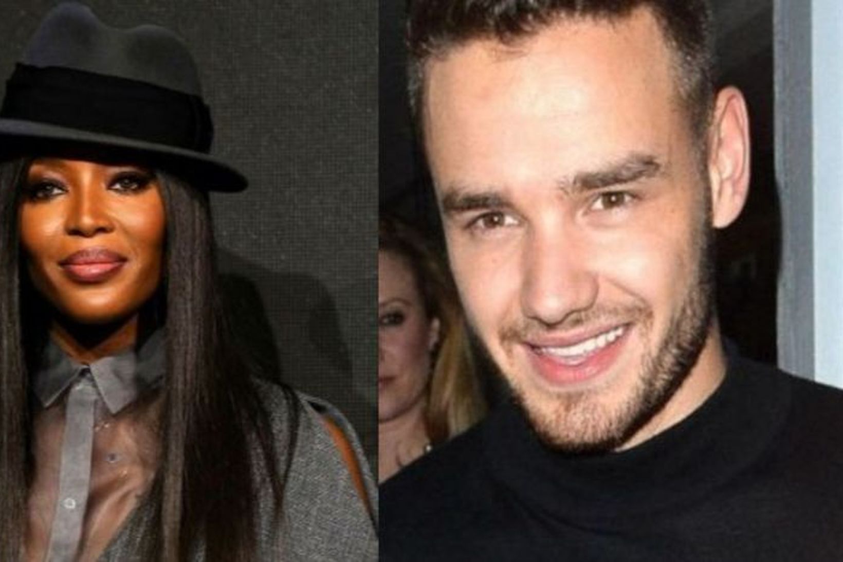 Naomi Campbell og Liam Payne fóru á stefnumót á sunnudagskvöldið.