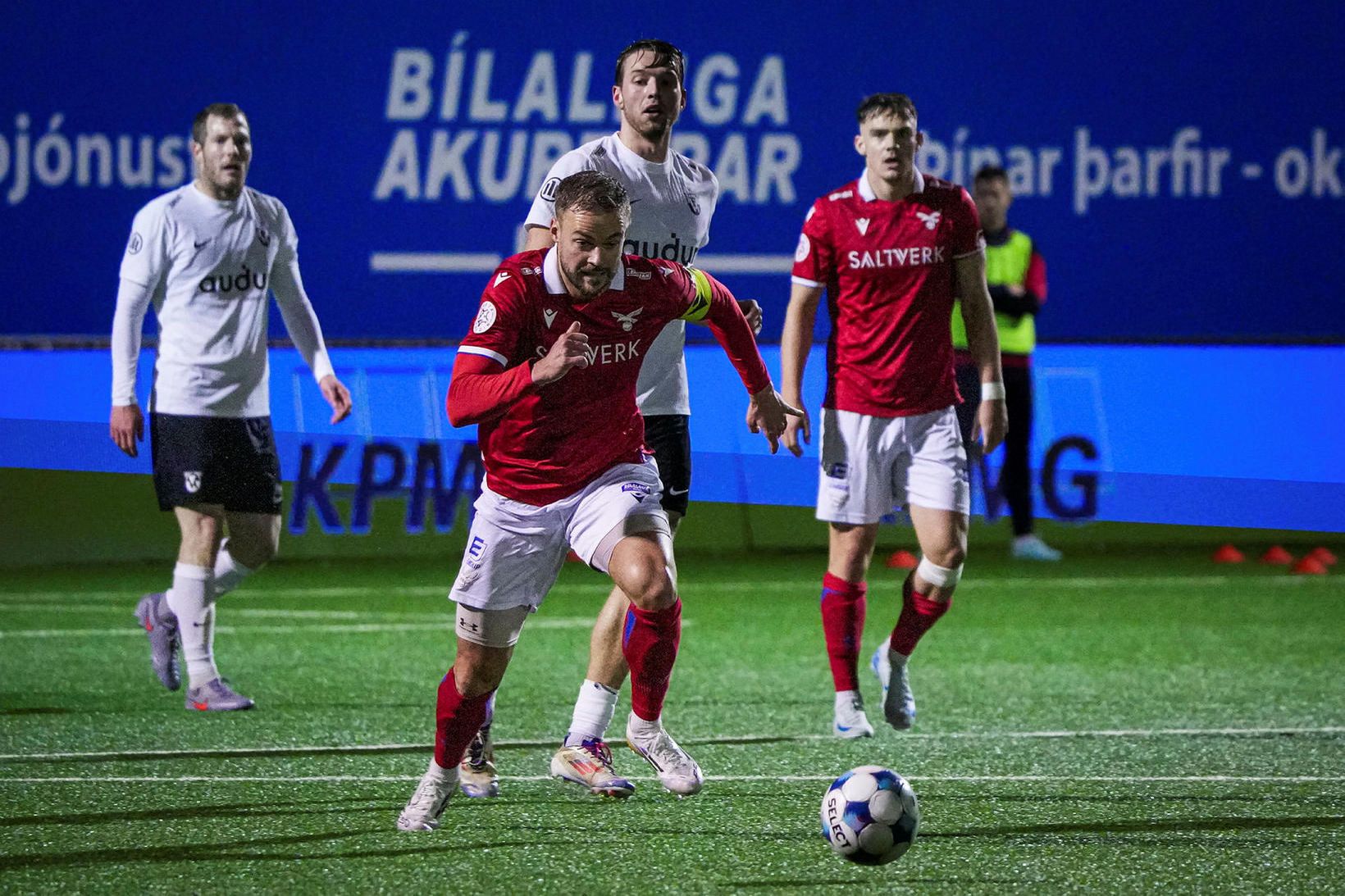 Áttum ekki týpískan Valsglugga